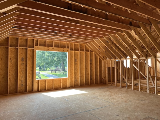2395 Gunn Rd, Adams, TN 37010 - view of unfinished attic