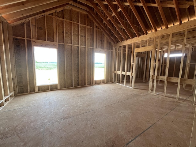 2395 Gunn Rd, Adams, TN 37010 - miscellaneous room featuring plenty of natural light and vaulted ceiling