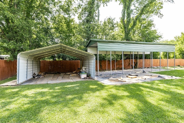 305 Bryant St, Watertown, TN 37184 - view of parking with a detached carport
