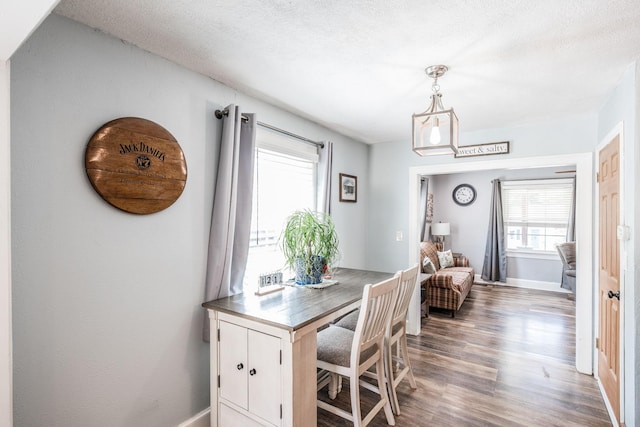 305 Bryant St, Watertown, TN 37184 - office with wood finished floors and a textured ceiling