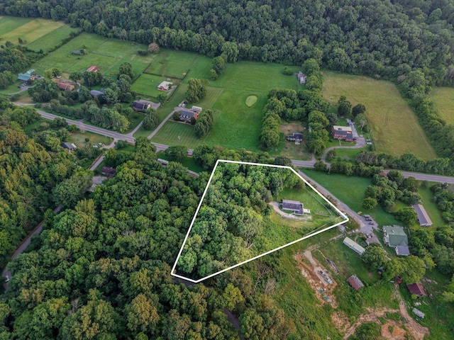 4819 Whites Creek Pike, Whites Creek, TN 37189 - view of property location with property boundaries highlighted and rural landscape
