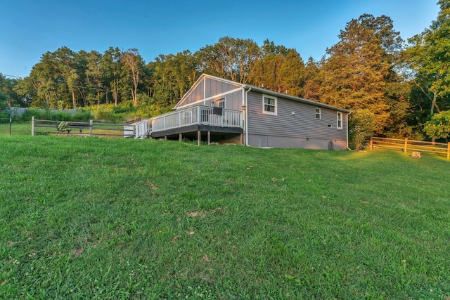 4819 Whites Creek Pike, Whites Creek, TN 37189 - rear view of house with a deck and a wooded view