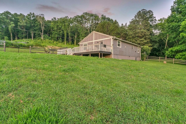 4819 Whites Creek Pike, Whites Creek, TN 37189 - rear view of house with a wooden deck, a view of trees, and board and batten siding