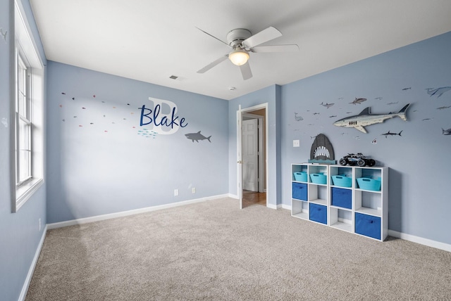3723 Reed Rd, Indian Mound, TN 37079 - unfurnished room featuring carpet and ceiling fan