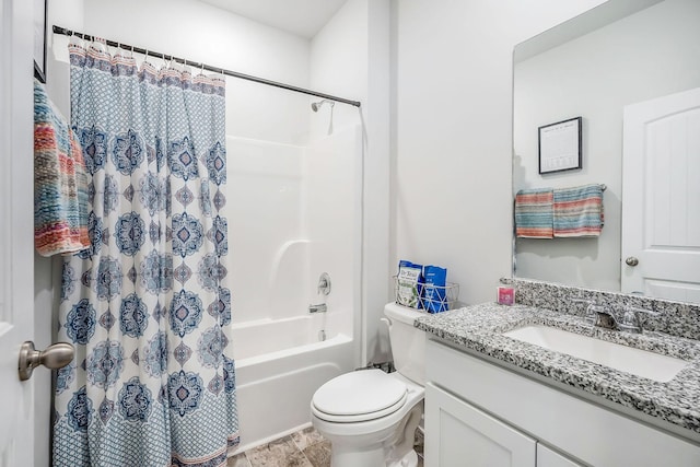 124 Nunally Dr, Baxter, TN 38544 - bathroom with vanity and shower / bath combination with curtain