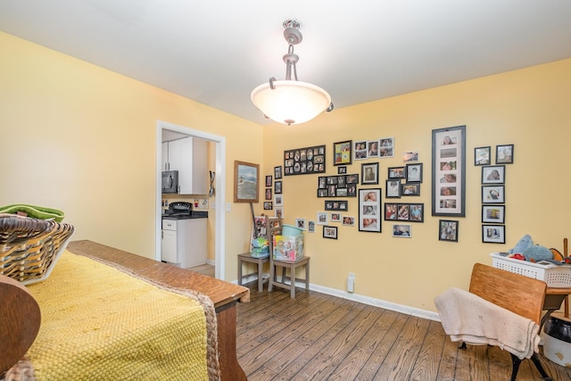1211 Haber Dr, Brentwood, TN 37027 - bedroom with wood finished floors and baseboards
