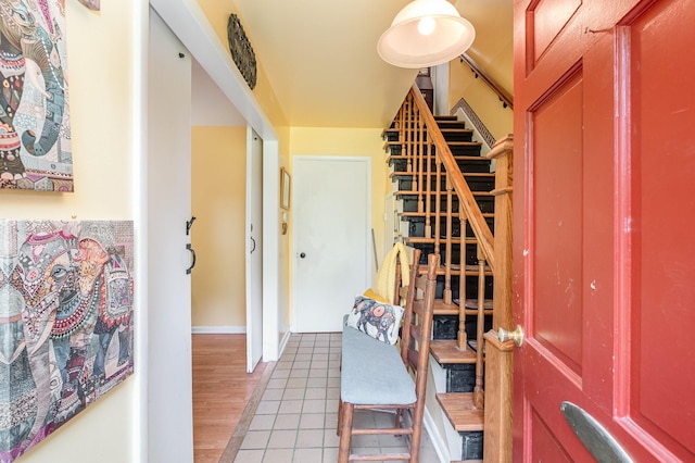 1211 Haber Dr, Brentwood, TN 37027 - foyer with wood finished floors and baseboards