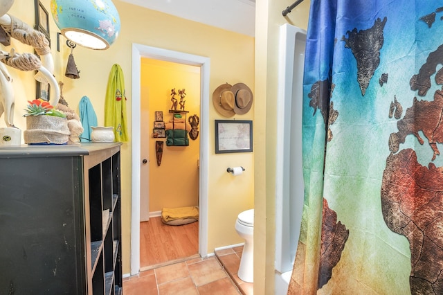 1211 Haber Dr, Brentwood, TN 37027 - full bath featuring tile patterned floors and a shower with curtain