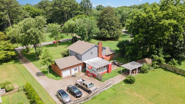 1211 Haber Dr, Brentwood, TN 37027 - aerial view of property and surrounding area