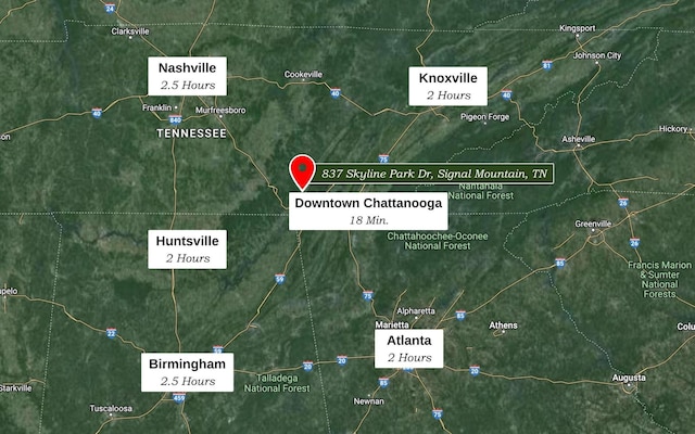 837 Skyline Park Dr, Signal Mountain, TN 37377