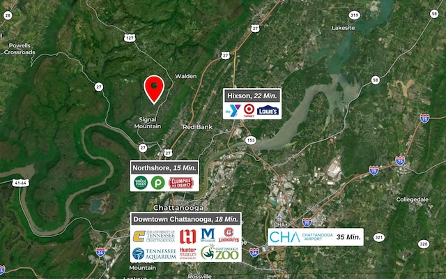 11 Saint Nicholas Way, Signal Mountain, TN 37377 - map / location