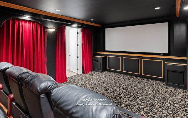 11 Saint Nicholas Way, Signal Mountain, TN 37377 - home theater with recessed lighting