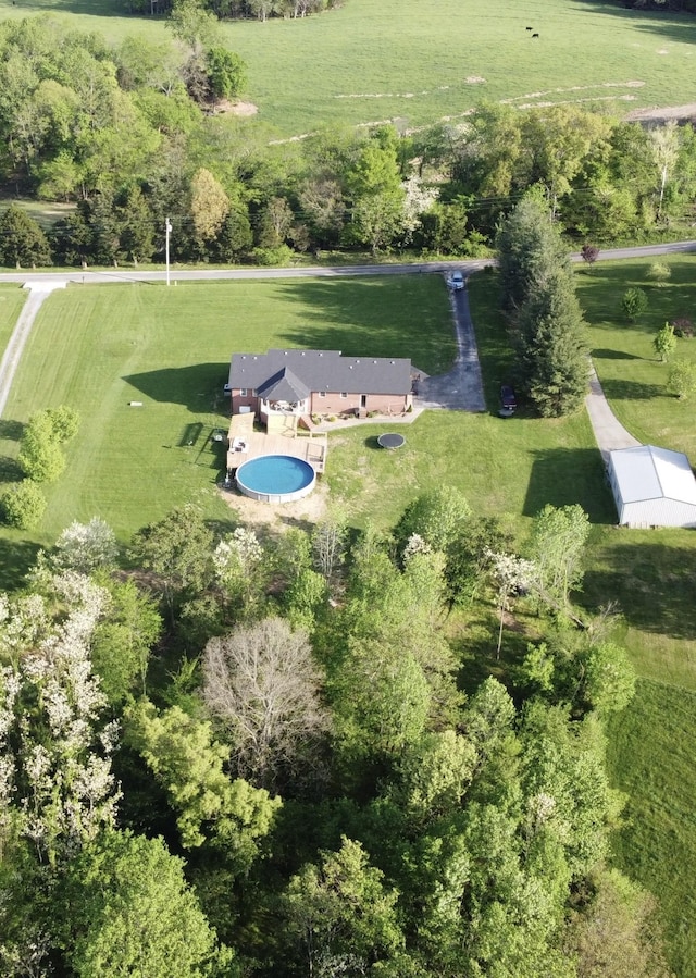 273 Old Coleytown Ln, Lafayette, TN 37083 - aerial view of property and surrounding area featuring rural landscape