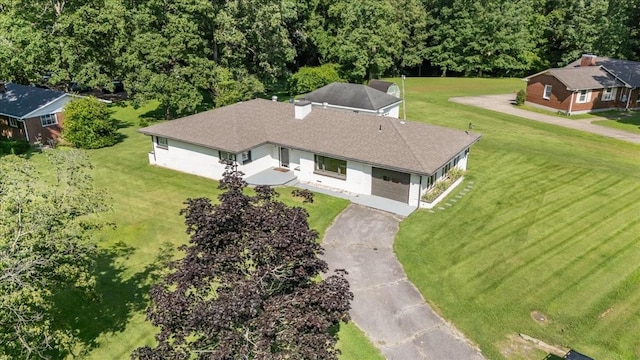 215 Sunset Dr, New Johnsonville, TN 37134 - view from above of property