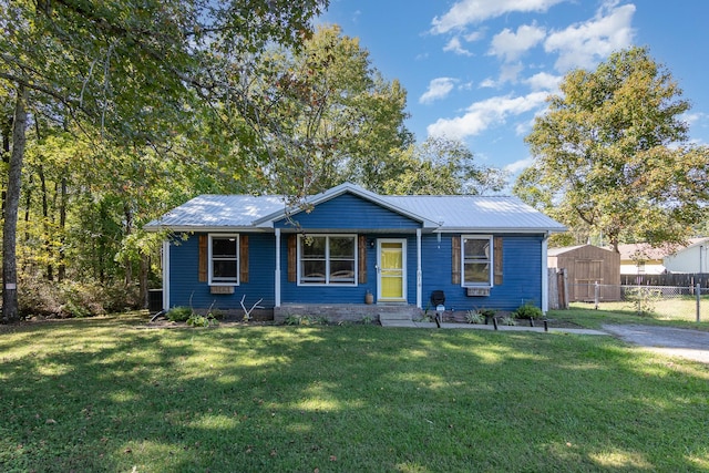 614 Joshua Dr, Clarksville, TN 37042 - view of front facade featuring a metal roof