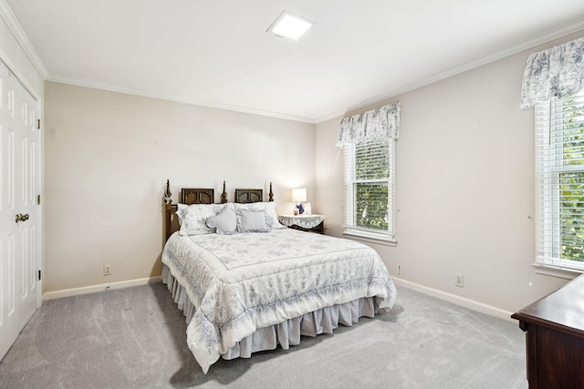 9214 Hunterboro Dr, Brentwood, TN 37027 - bedroom with carpet flooring and crown molding