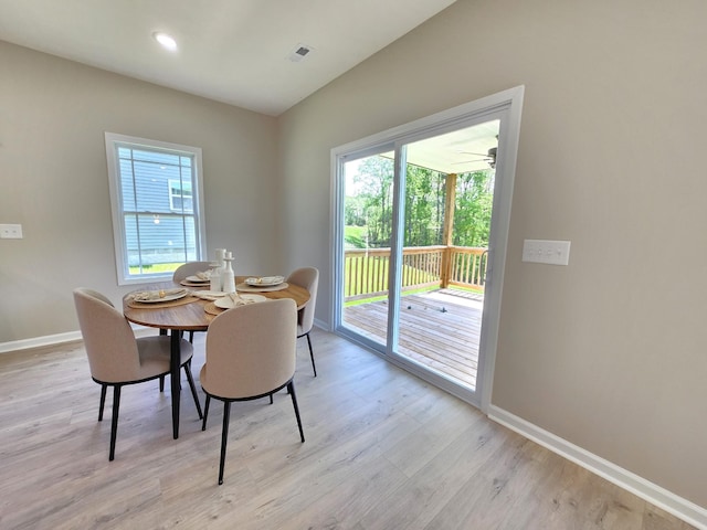 1204 Boulder Pass Rd, Clarksville, TN 37040 - dining room featuring light wood-style floors, healthy amount of natural light, and recessed lighting