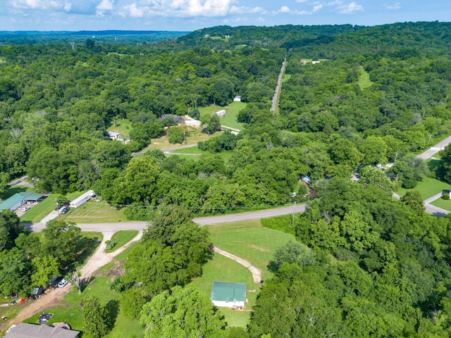 1532 Santa Fe Pike, Columbia, TN 38401 - aerial overview of property's location with a forest