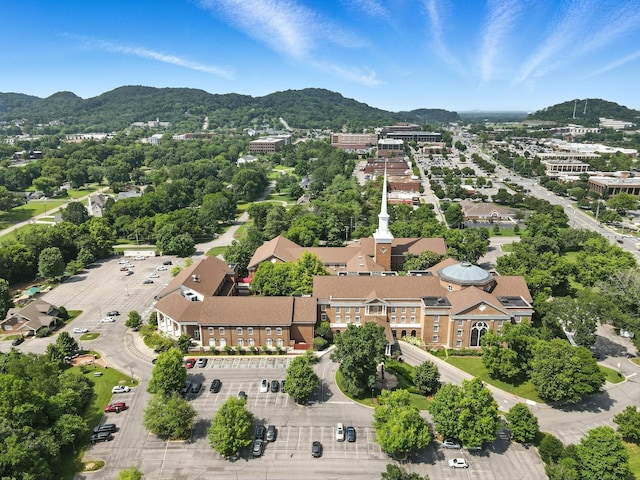 5125 Seward Rd, Brentwood, TN 37027 - drone / aerial view of a mountain backdrop