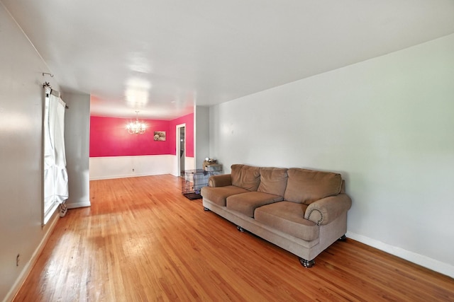 5125 Seward Rd, Brentwood, TN 37027 - living room with a chandelier and light wood finished floors