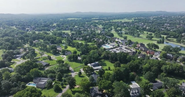 5125 Seward Rd, Brentwood, TN 37027 - aerial overview of property's location with a large body of water