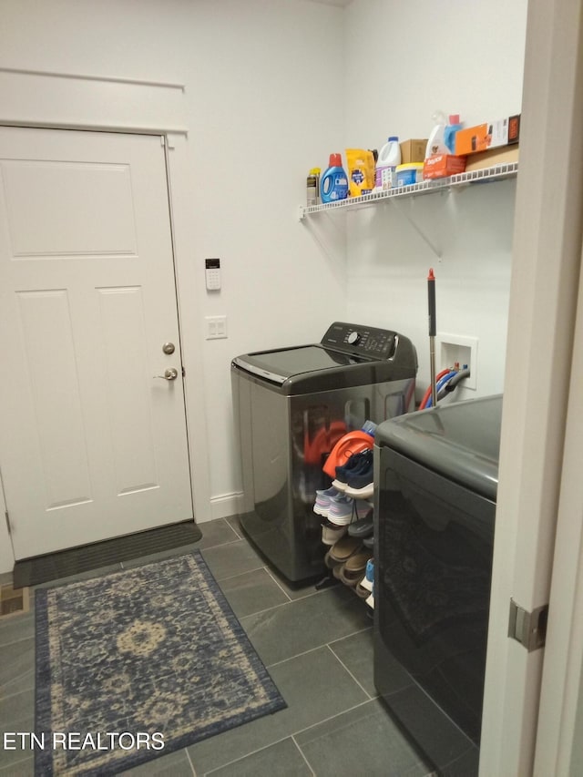 115 Bent Oak Ter, Crossville, TN 38558 - washroom featuring separate washer and dryer and tile patterned floors