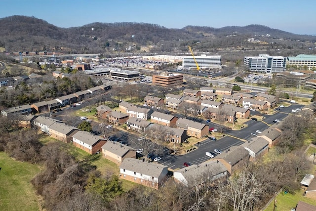 5813 Brentwood Trce, Brentwood, TN 37027 - aerial view of property's location with a mountainous background