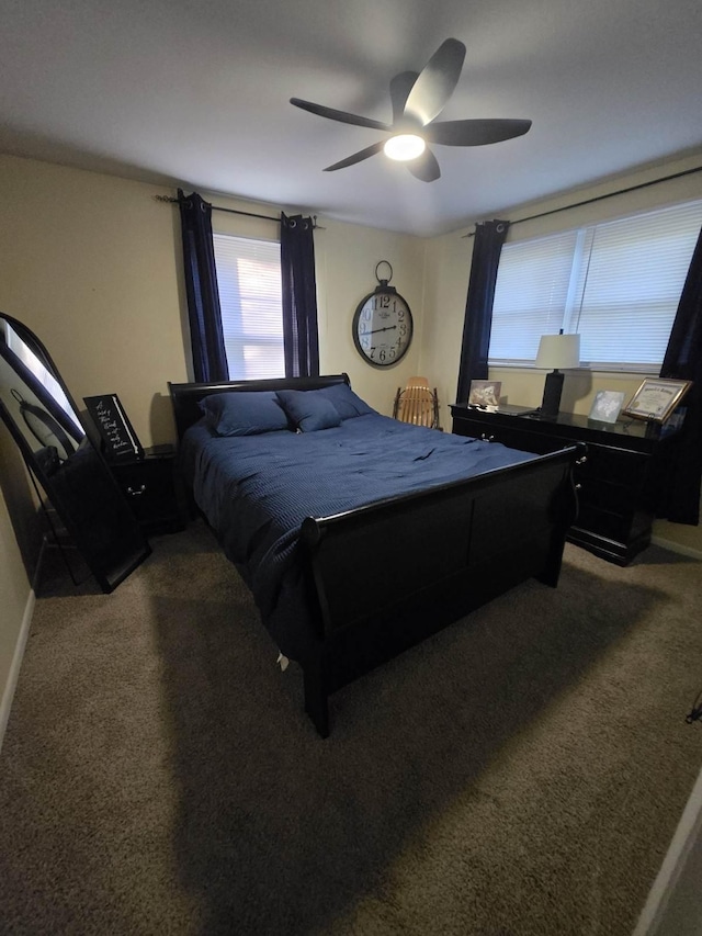 117 June Dr, Dickson, TN 37055 - bedroom with carpet floors and a ceiling fan