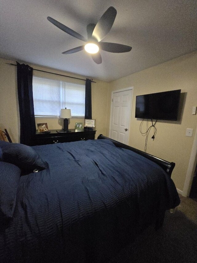 117 June Dr, Dickson, TN 37055 - bedroom featuring carpet and a ceiling fan