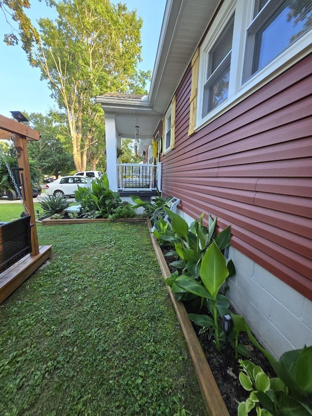 117 June Dr, Dickson, TN 37055 - view of yard with covered porch