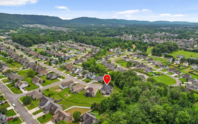 8366 Gracie Mac Ln, Ooltewah, TN 37363 - drone / aerial view of a mountainous background