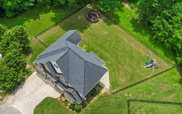 8366 Gracie Mac Ln, Ooltewah, TN 37363 - view from above of property