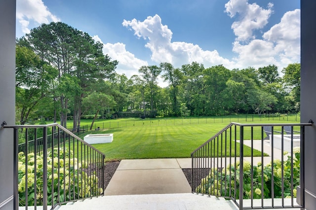 1526 Lipscomb Dr, Brentwood, TN 37027 - fenced backyard with view of wooded area
