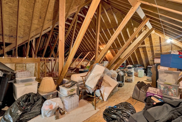 7003 Neville Dr, Ooltewah, TN 37363 - view of unfinished attic