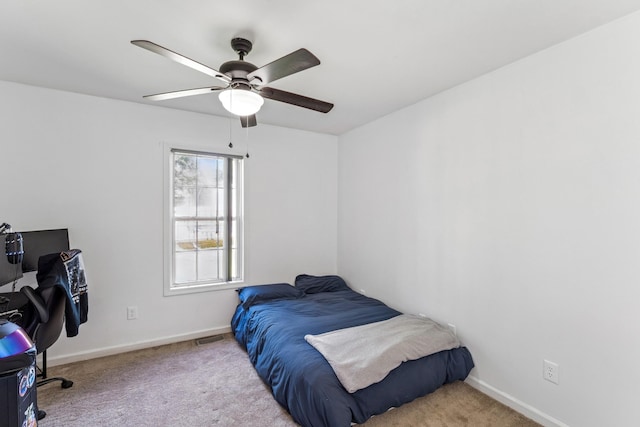1902 Vicksburg Cir, Columbia, TN 38401 - bedroom featuring carpet floors and a ceiling fan