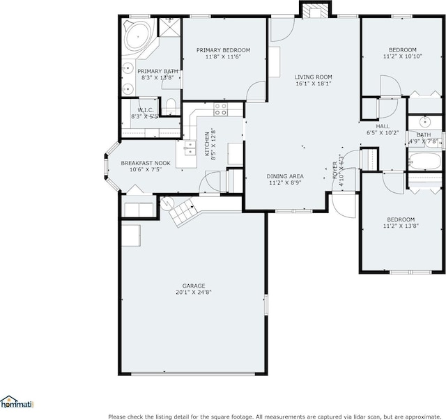 1902 Vicksburg Cir, Columbia, TN 38401 - view of property floor plan