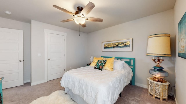 308 Whisper Wood Way, Lebanon, TN 37087 - bedroom with carpet flooring and a ceiling fan