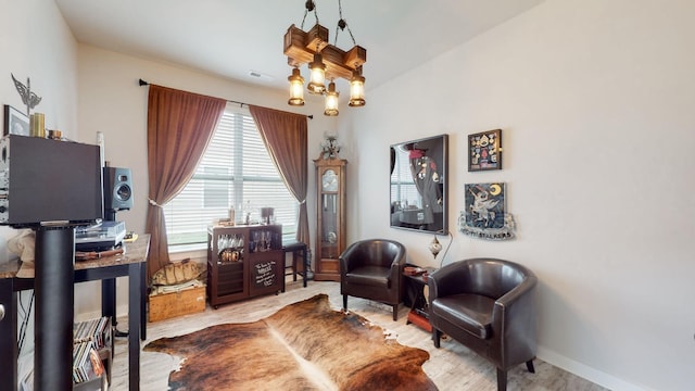 308 Whisper Wood Way, Lebanon, TN 37087 - living area featuring wood finished floors and baseboards
