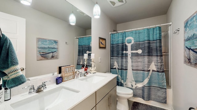 308 Whisper Wood Way, Lebanon, TN 37087 - full bathroom featuring double vanity and shower / tub combo