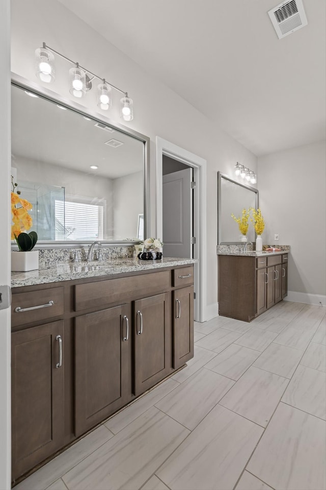 10787 Prairie Lake Dr, Apison, TN 37302 - bathroom with vanity and baseboards