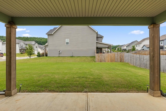 10787 Prairie Lake Dr, Apison, TN 37302 - view of yard featuring a residential view and a patio area