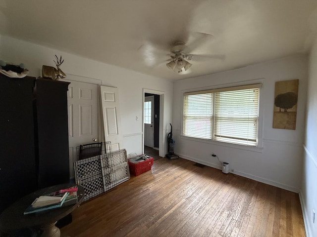 234 Ridgewood Ave, Paducah, KY 42001 - bedroom featuring hardwood / wood-style floors and a ceiling fan