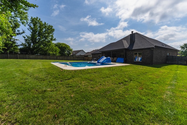 1652 Lantana Dr, Thompsons Station, TN 37179 - view of pool featuring a fenced backyard and a patio area