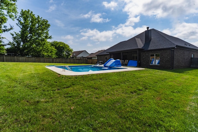 1652 Lantana Dr, Thompsons Station, TN 37179 - view of pool with a fenced backyard and a patio