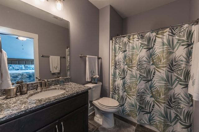 1652 Lantana Dr, Thompsons Station, TN 37179 - bathroom featuring vanity and curtained shower
