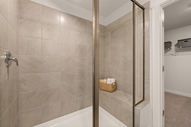 7212 Hanworth St, Fairview, TN 37062 - full bath with a stall shower and a spacious closet