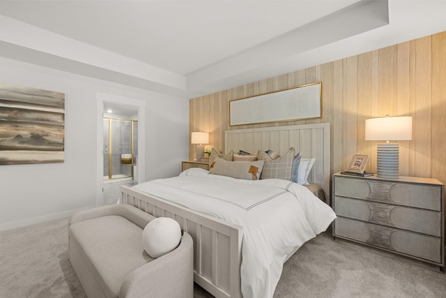 7218 Hanworth St, Fairview, TN 37062 - bedroom featuring carpet, a raised ceiling, and ensuite bathroom