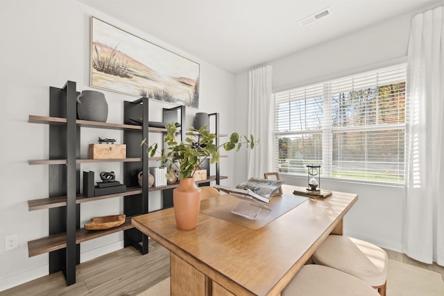 7218 Hanworth St, Fairview, TN 37062 - office area featuring light wood-style floors and baseboards