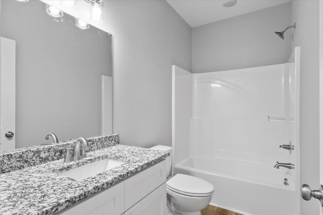 763 Potter Rd, Dickson, TN 37055 - full bath featuring vanity, bathtub / shower combination, and wood finished floors
