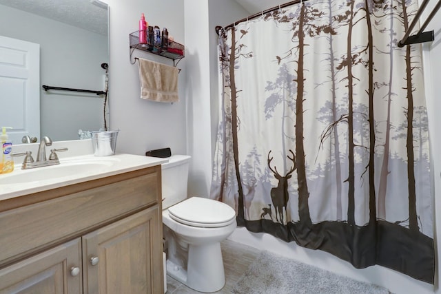6117 Aedc Rd, Winchester, TN 37398 - full bath with vanity and shower / bathtub combination with curtain